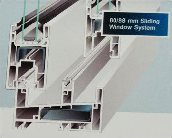 80/88mm Sliding Window System