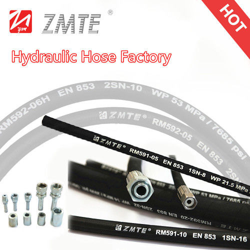 Durable Hydraulic Rubber Hose Size: 8 Mm