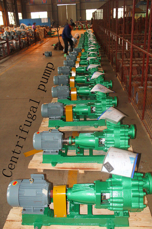 IHF Single Stage Single Suction Fluorine Plastic Alloy Chemical Centrifugal Pump