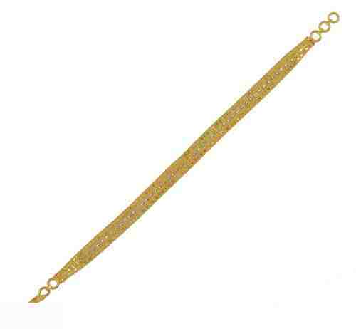 Fancy Gold Bracelets - 18K to 22K Gold , Elegant Design with Beautiful Patterns and Excellent Finish