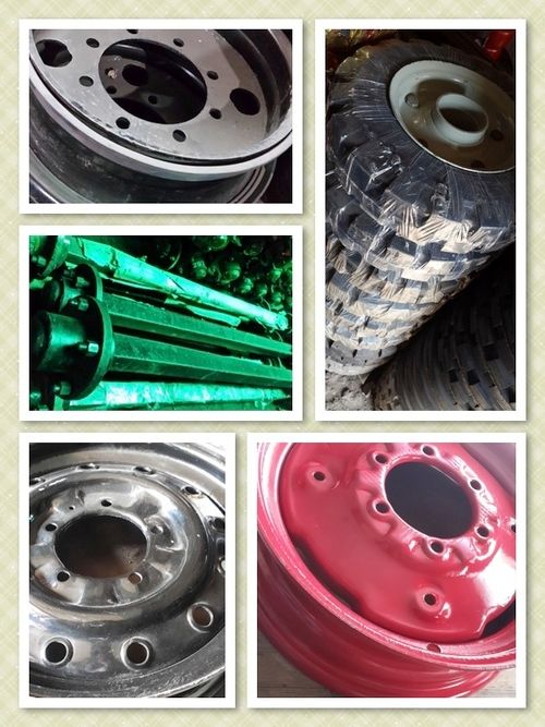 Wheel Rims And Axles