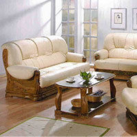 Wooden Sofa Set - Premium Quality Hardwood, Elegant Design, Sustainable Craftsmanship