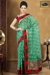 Synthetic Printed Saree