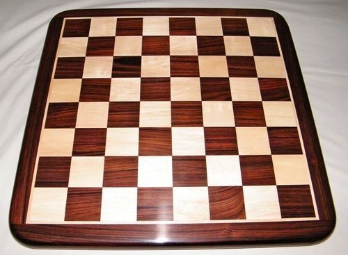 Flat Wooden Rosewood Chess Board (KRB001)