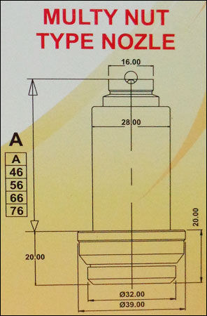 Multi Nut Type Nozzle