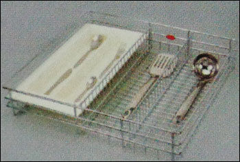 Cutlery Basket With Tray