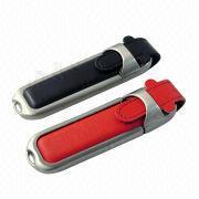 Classic Style Leather USB Flash Drive