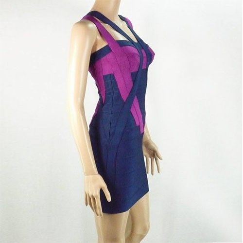 Spaghetti Strap Bodycon Prom Bandage Dress