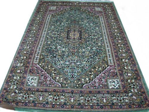 Hand Made Staple Silk Carpets