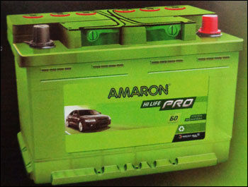 Amaron Hi Life Pro Battery - Quality Tested Raw Elements , Durable Design and Longer Service Life