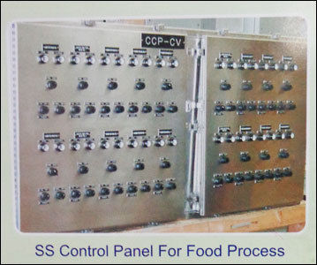 Ss Control Panel For Food Process