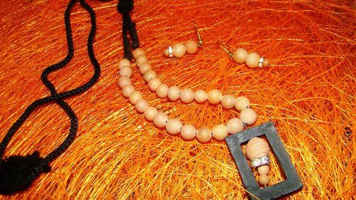 Terracotta Necklace Set - High-Quality Handmade Terracotta, Vibrant Earthy Tones , Elegant Design for Everyday Wear