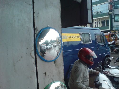 Security Mirror - High-Quality Glass, 24x36 Inches | Ideal for Multiple Sectors