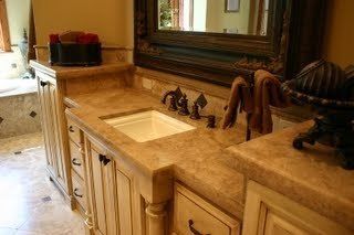 Noce Travertine Sink