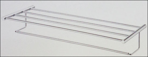 रोड के साथ वार्म रेड सीरीज़ टॉवल रैंक्स