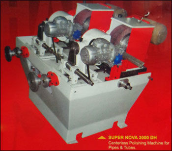 Centerless Polishing Machine For Pipes