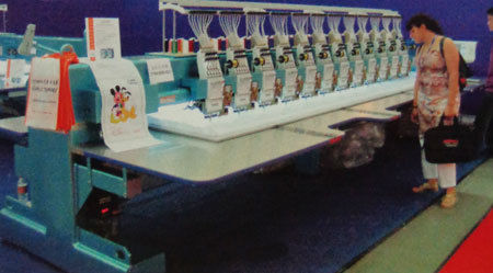 High Speed Flat Embroidery Machine