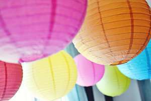 paper lanterns