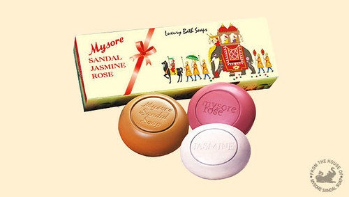 mysore sandal jasmine rose soap 436