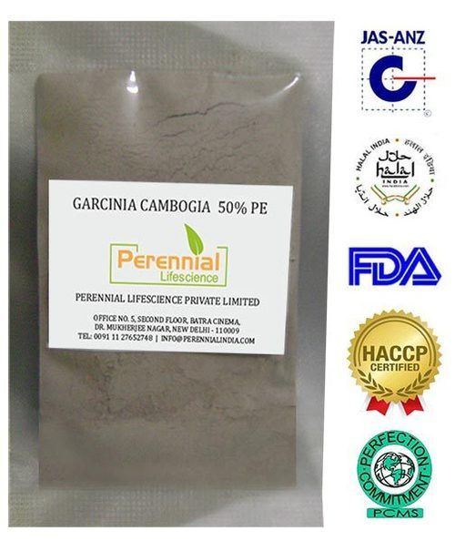 Garcinia Cambogia Extract Powder - 70% Hydroxycitric Acid (HCA), Fully Soluble in Water, Characteristic Odour & Taste