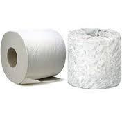 White Sanitary Paper Rolls