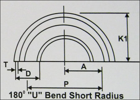 180 Degree U Bend Short Radius For Tube