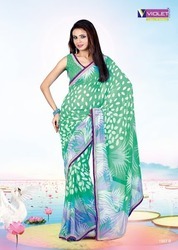 printed cotton sarees