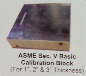 Asme Sec V Basic Calibration Block