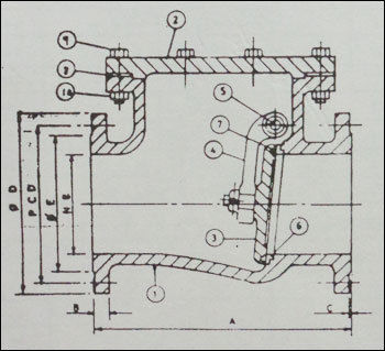 Cast Steel Swing Check Valve