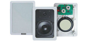 In Wall Speaker - Superior Quality Material, Full Surround Sound Experience | Concealed Design for Wide Listening Area