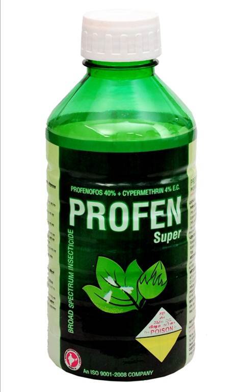  प्रोफेनसुपर (प्रोफेनोफोस 40% + साइपरमेथ्रिन 4% ईसी) 