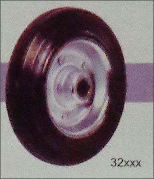 Black Rubber Wheel With Nrb