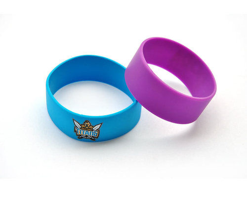 Wide Silicone Wristband