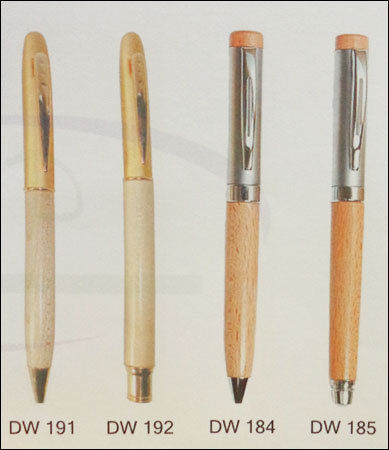 wooden pen set