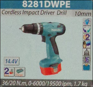 Cordless Impact Driver Drill (8281dwpe)