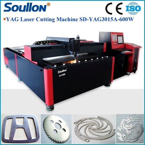 YAG Metal Sheet Laser Cutting Machine