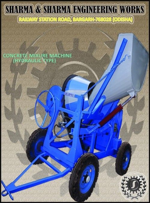 Concrete Mixer Machine Hydraulic Type