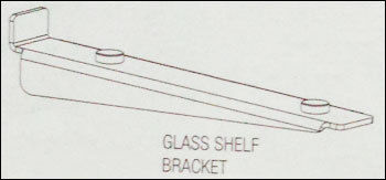 Glass Shelf Bracket - Premium Quality Glass Bracket, Aesthetically Designed for Higher Performance and Durability