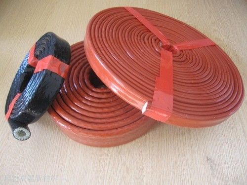 Silicone Rubber Coated Fiberglass Fire Sleeve Application: Industrial