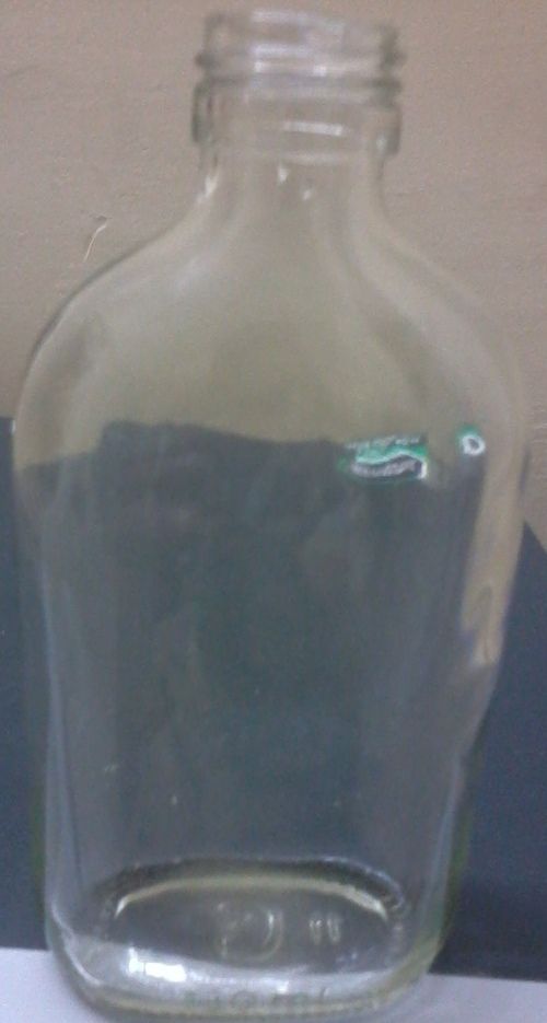 180ml Flat Glass Bottle