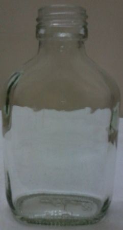 90ml Flat Glass Bottle