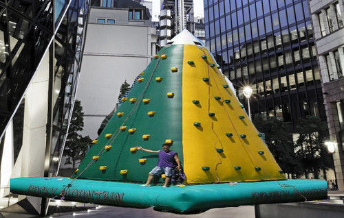 Inflatable Rock Climbing