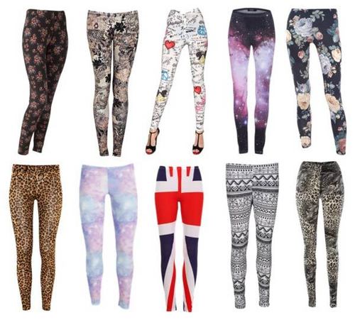 Ladies Printed Leggings