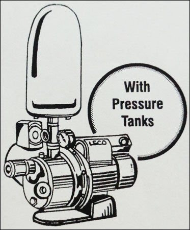 Automatic On And Off Pressure Booster Pumps With Pressure Tank