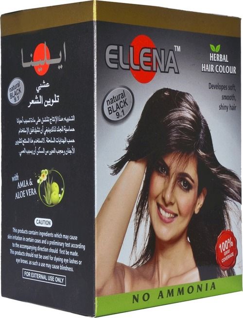 Herbal Black Henna Hair Color