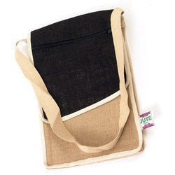 Jute Laptop Bag - Eco-Friendly Jute Fabric, Lightweight and Durable Design | High Utility for Daily Use