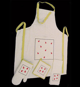 Kitchen Aprons - Premium Quality Fabric, Color Fastening and Easy to Wash