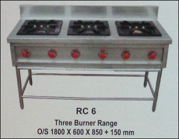 Three Burner Range (Rc 6)