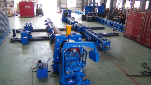 High Speed Pipe Band Saw Cutting Machine And Pipe End Beveling Machine