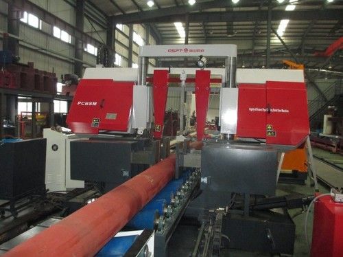 High Speed Pipe Fabrication Cutting Machine